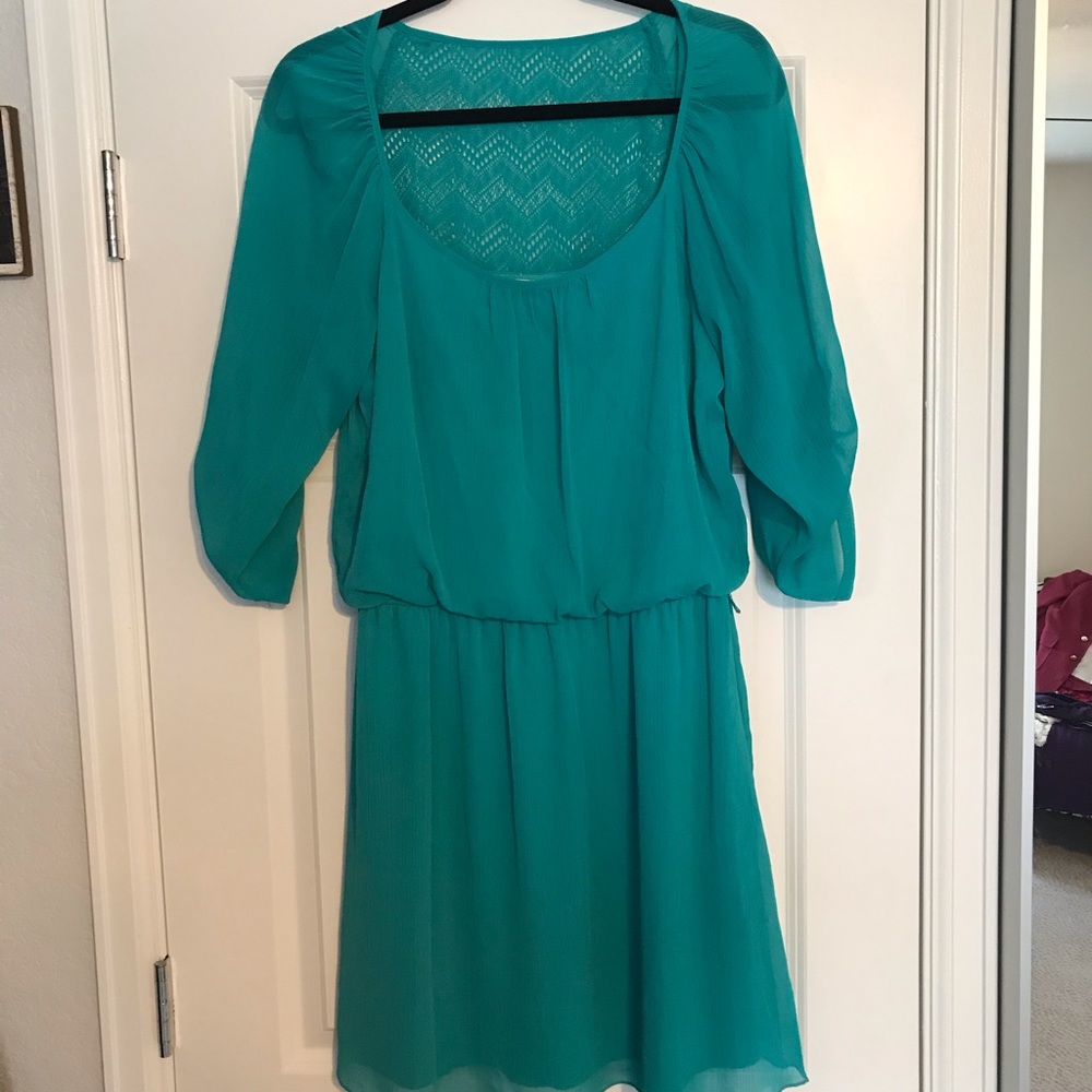 Speechless Teal Summer Dress